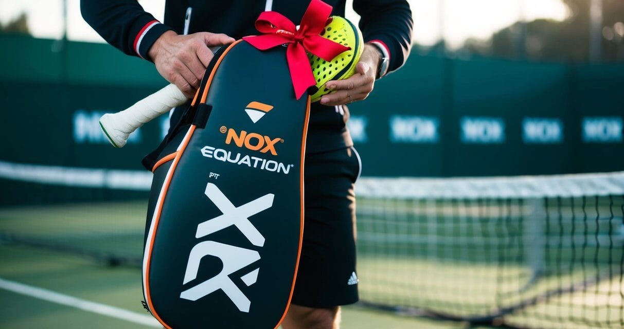 Giv padeltennisentusiasten et Nox Equation WPT bat i julegave