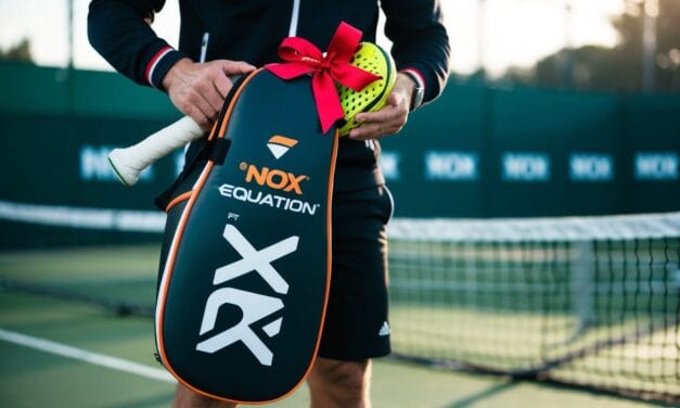 Giv padeltennisentusiasten et Nox Equation WPT bat i julegave